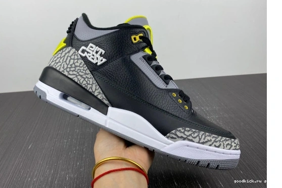 HO11-MNJDLS-5 HO11-MNJDLS-5 Pit Black Jordan Crew 3 Ducks Oregon Retro 0523